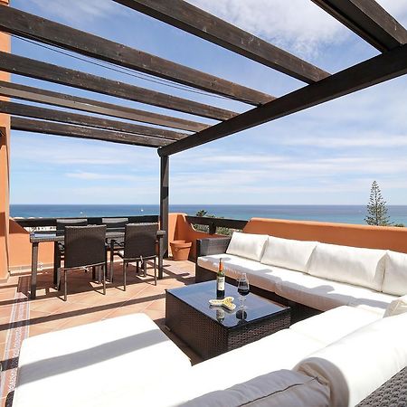 Jardines De Nueva Galera Cozy Penthouse Apartment Estepona Bagian luar foto