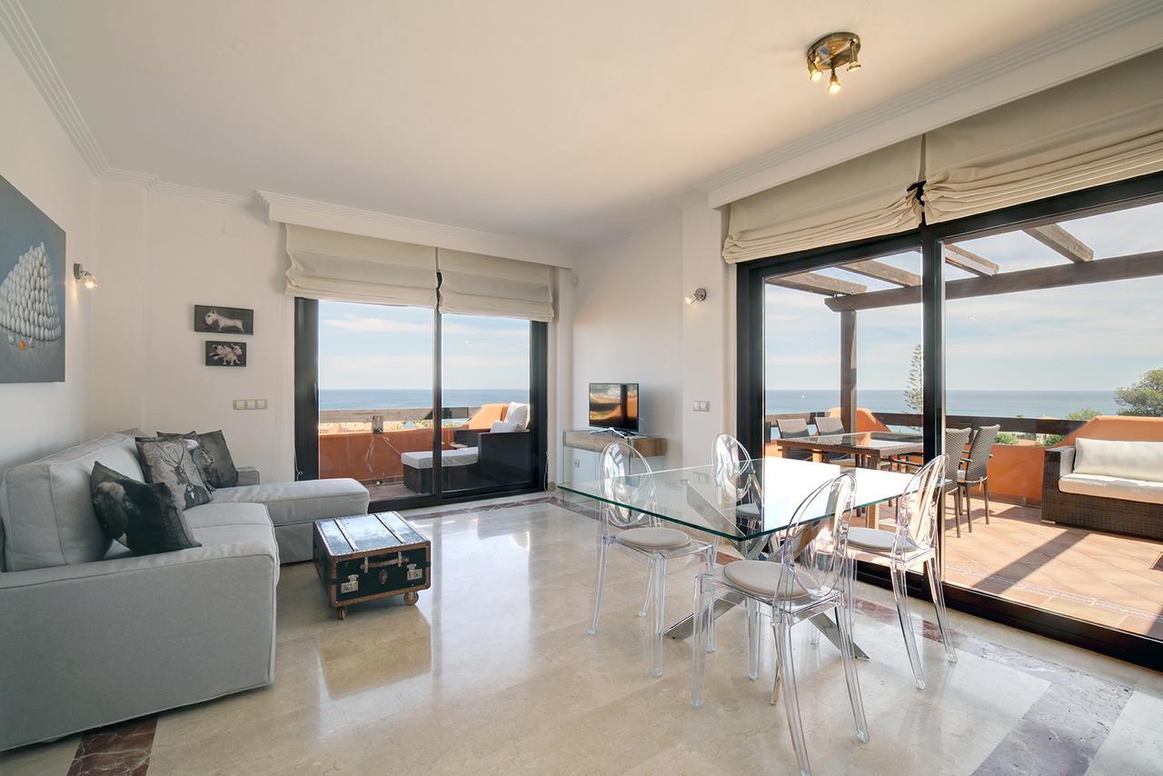 Jardines De Nueva Galera Cozy Penthouse Apartment Estepona Bagian luar foto