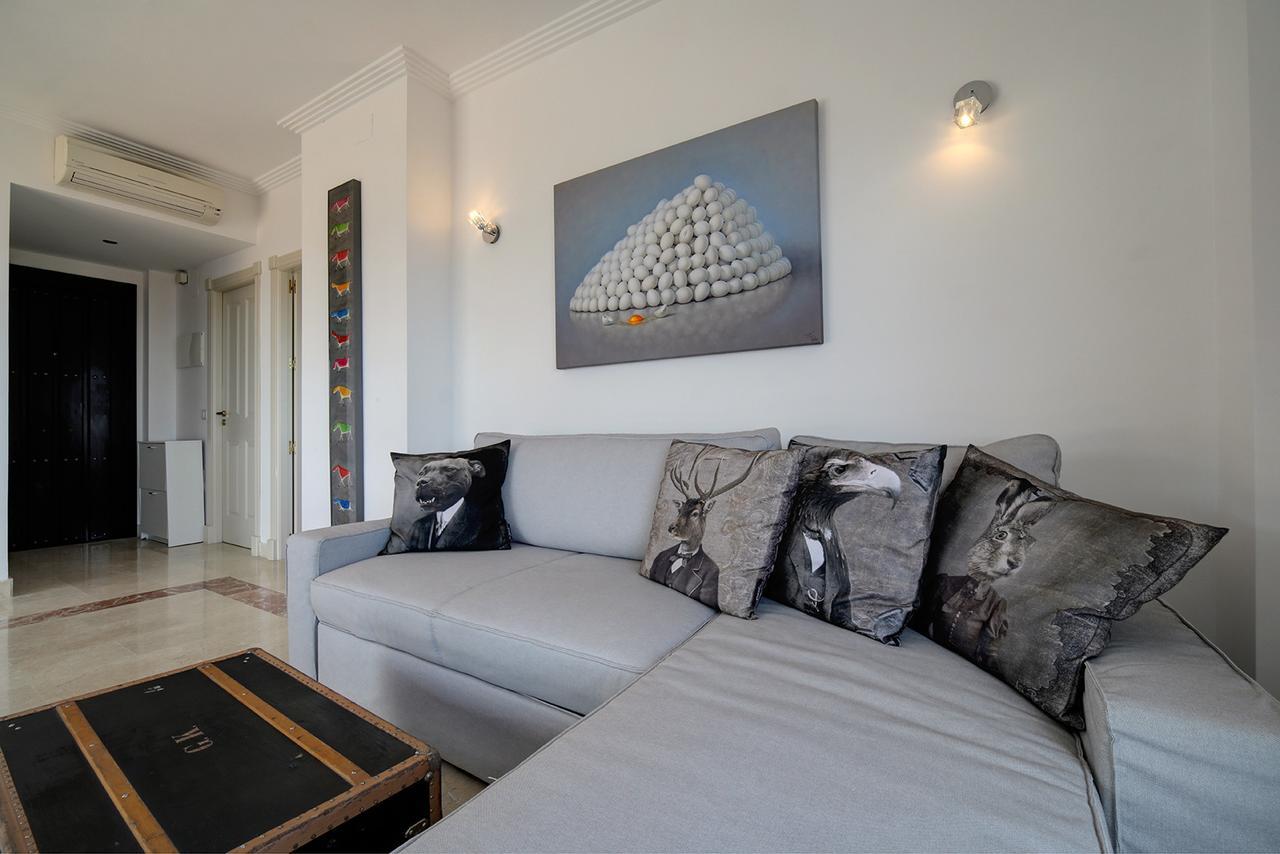 Jardines De Nueva Galera Cozy Penthouse Apartment Estepona Bagian luar foto